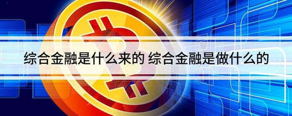 綜合金融 概念、職能與金融信息技術外包的融合